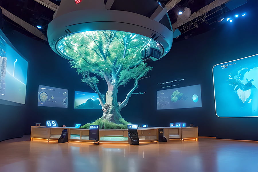 數(shù)字化展廳設計，數(shù)字化展廳設計方案，數(shù)字化展廳設計施工一體化公司