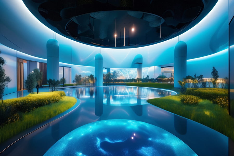 濕地生態(tài)科普展廳，環(huán)保展廳