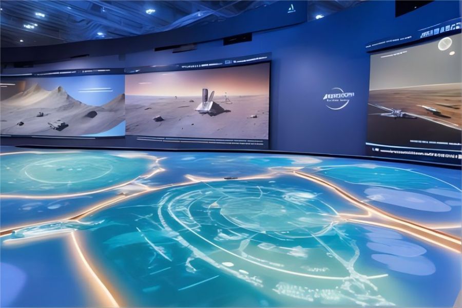 國(guó)防教育基地航天展廳方案