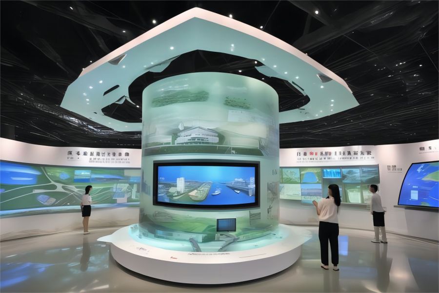 網(wǎng)上3D全景城市規(guī)劃館，三維全景城市規(guī)劃館設(shè)計(jì)開發(fā)，3d城市規(guī)劃館設(shè)計(jì)公司案例