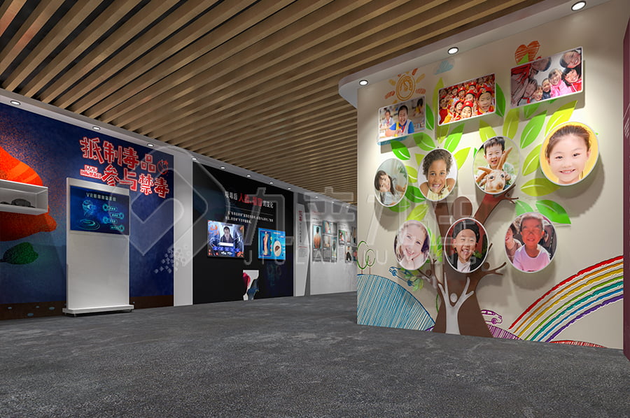 智慧禁毒防艾基地，施工單位，毒品預(yù)防教育展廳建設(shè)方案，高科技設(shè)備