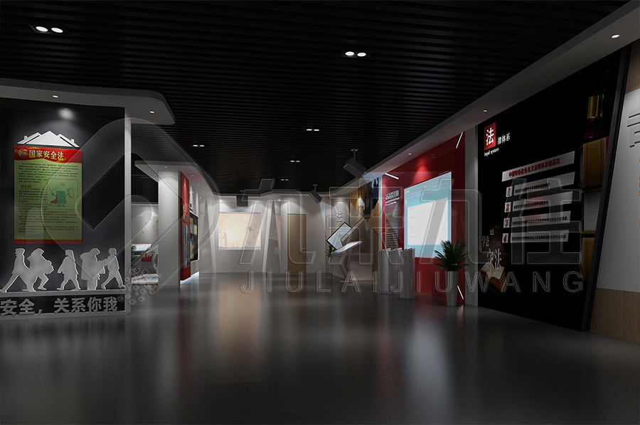 ?校園普法禁毒教育展廳，智慧普法宣傳教育展館設(shè)備展示