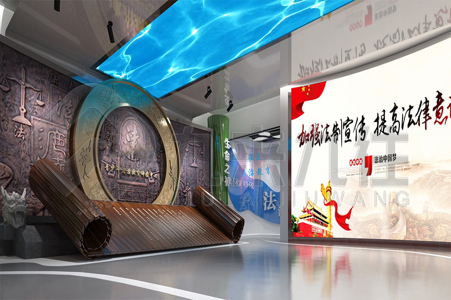 禁毒宣傳基地效果圖設(shè)計(jì)，聲光電禁毒展廳方案設(shè)計(jì)，禁毒防艾教育展館施工單位