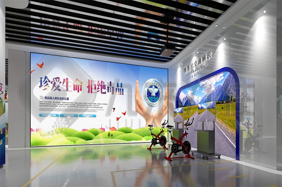 法治教育展廳設計公司,校園法治教育基地,法治示范基地效果圖設計,法院法治示范基地設計