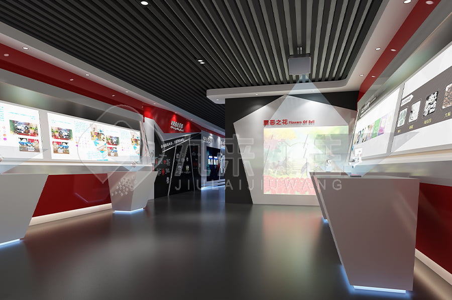 多媒體毒品預(yù)防教育基地，互動(dòng)禁毒基地設(shè)計(jì)布局，禁毒展館方案設(shè)計(jì)，禁毒教育，數(shù)字化科技禁毒