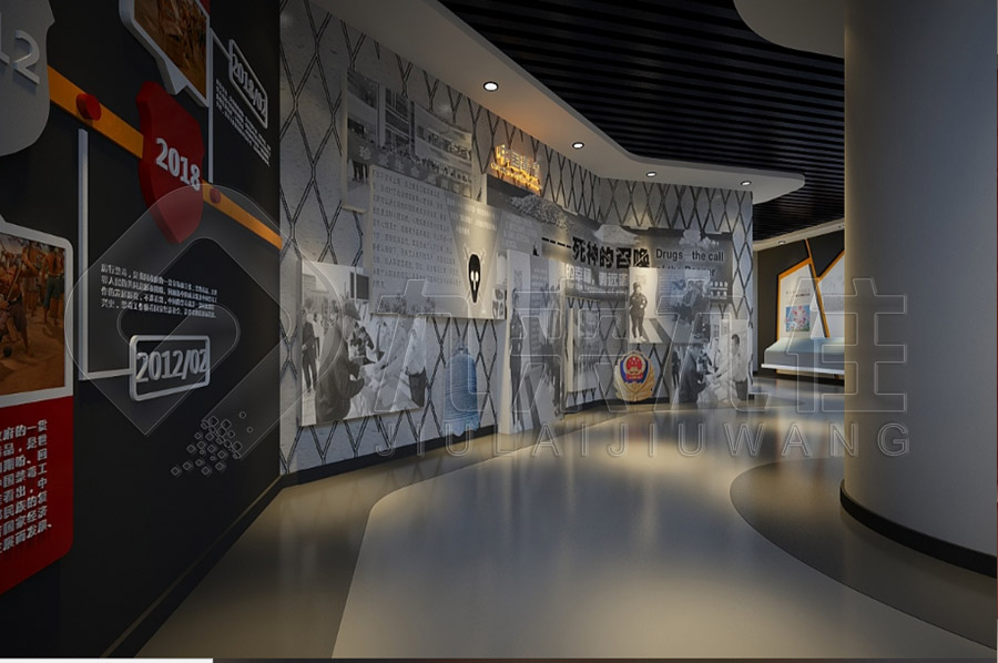 安全示范展廳，網(wǎng)絡(luò)安全教育展廳裝修，安全實(shí)踐館升級(jí)改造