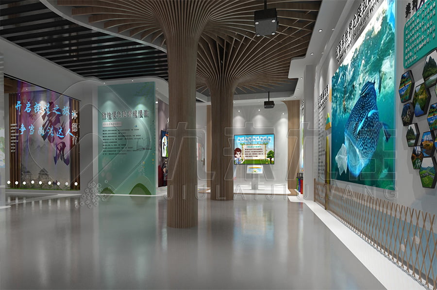 道德與法制教育展廳，法治文化主題展館裝修，司法局普法主題展廳設(shè)計(jì)平面圖