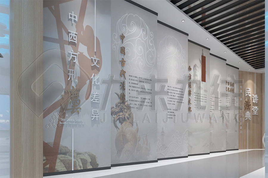 法制示范展廳作為法治宣傳的重要平臺