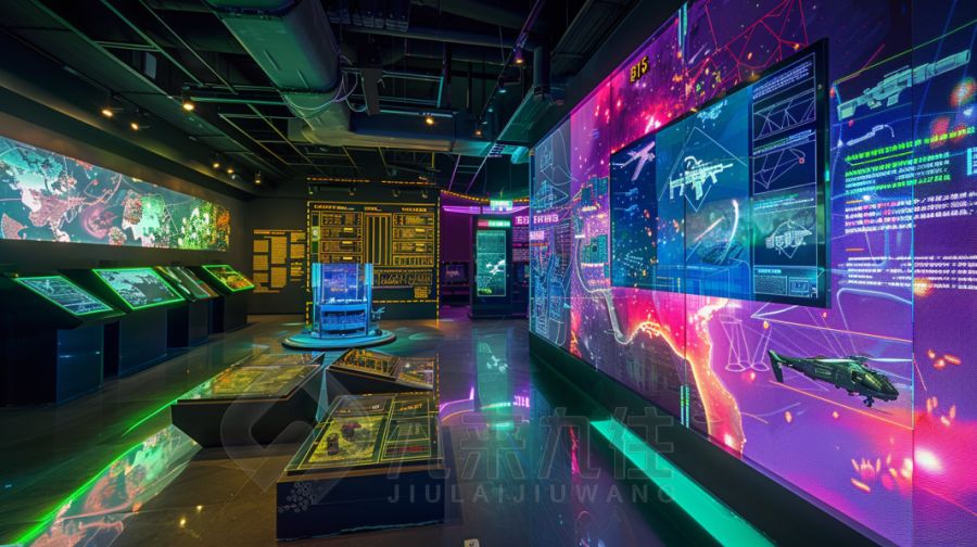 互動人防展館設(shè)計,數(shù)字化環(huán)保展廳施工,智能化多媒體展覽館建設(shè)