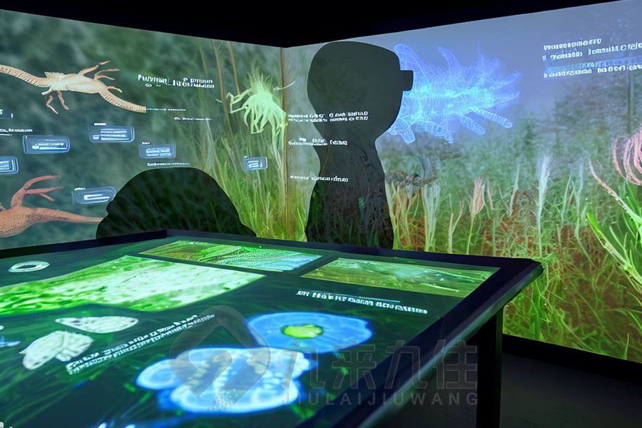 數(shù)字化垃圾分類展覽館設(shè)計,AI智能垃圾分類展示,現(xiàn)代環(huán)保展廳施工方案