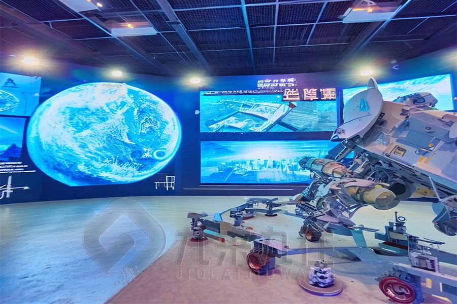 現(xiàn)代國防教育展廳施工,互動研學體驗館建設,數(shù)字化教育展示館設計