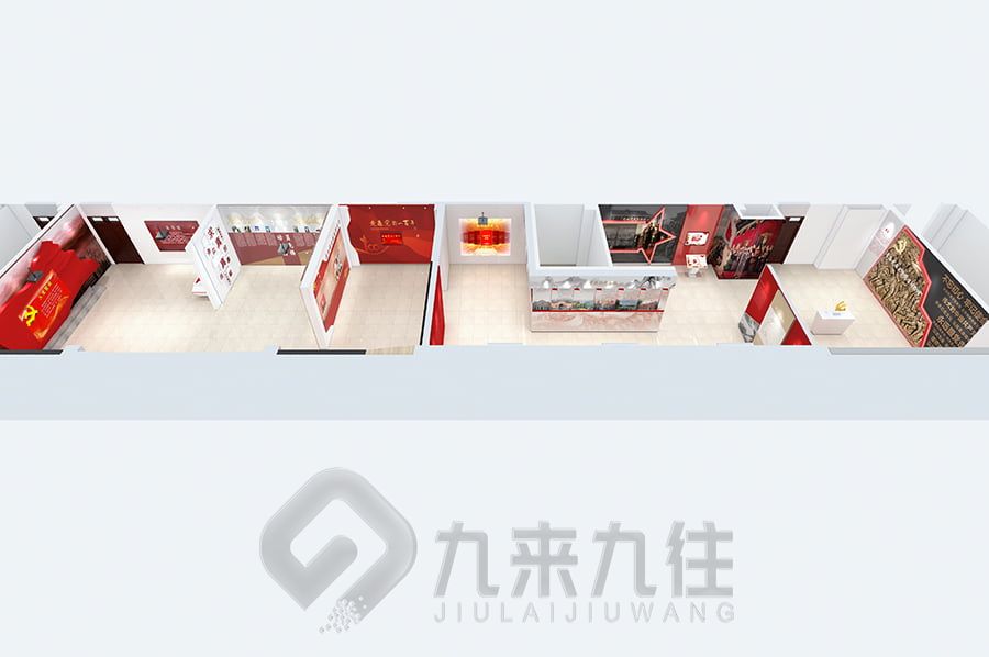 沉浸式紅色傳承館設計,紅色文化互動展覽館施工,數字化紅色教育基地建設