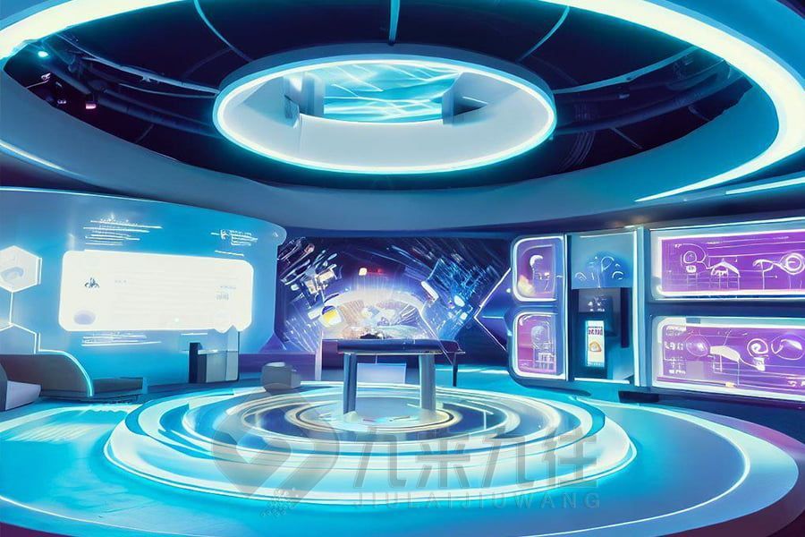 聲光電集團文化體驗館設(shè)計,數(shù)字化展覽空間施工,智能化展廳裝修