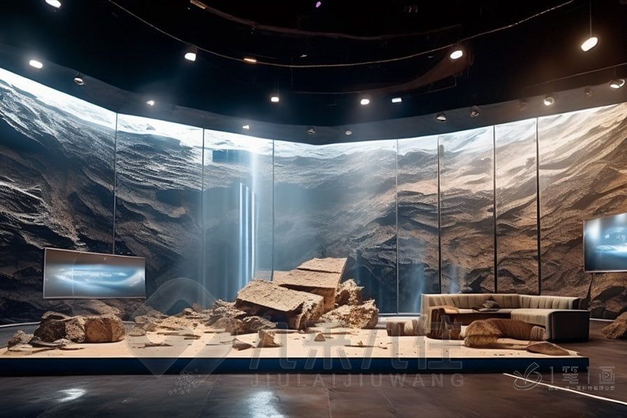 現代武器博物館設計,高科技展覽館施工,九來九往文化科技展覽館設計公司