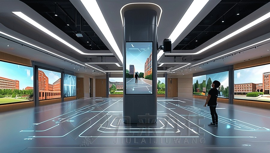 學校史館設(shè)計方案-最新校史館效果圖-高科技展廳建設(shè)方案策劃公司