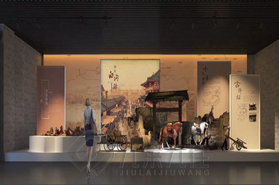 緣博物館設計,多媒體設備創(chuàng)意展廳,最新展廳效果圖