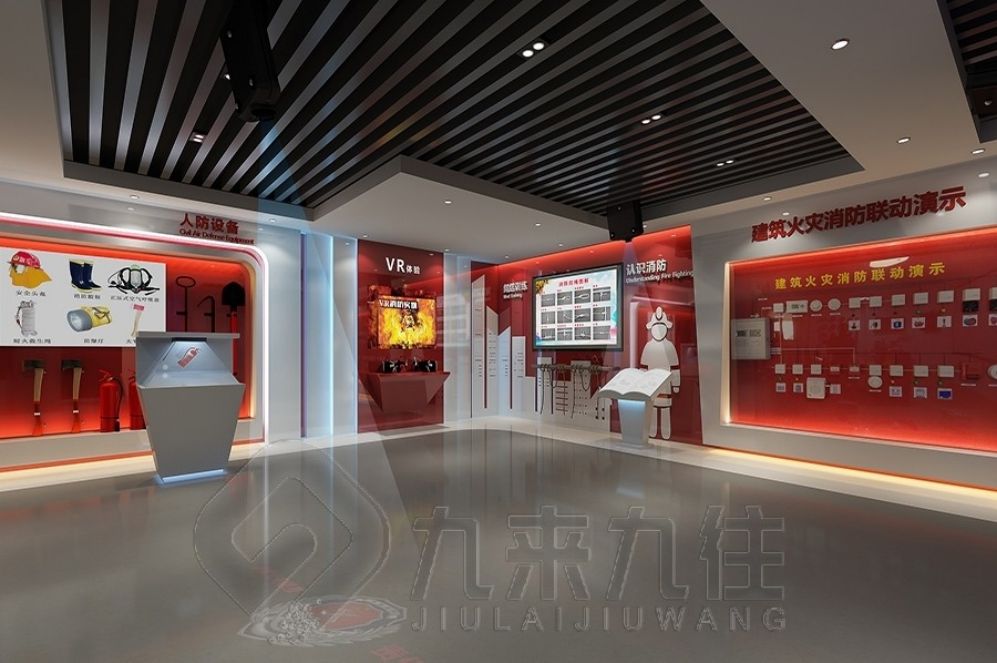 警示教育展廳設(shè)計，互動展示解決方案，現(xiàn)代化多媒體