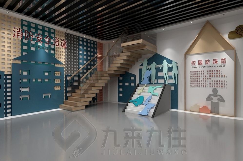 安全教育基地設(shè)計，互動多媒體設(shè)備，現(xiàn)代化展廳創(chuàng)意