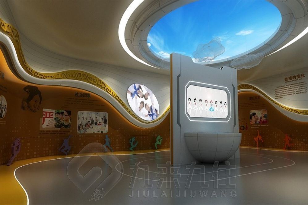 青少年法治教育展廳設(shè)計, 互動多媒體設(shè)備, 創(chuàng)意智慧展