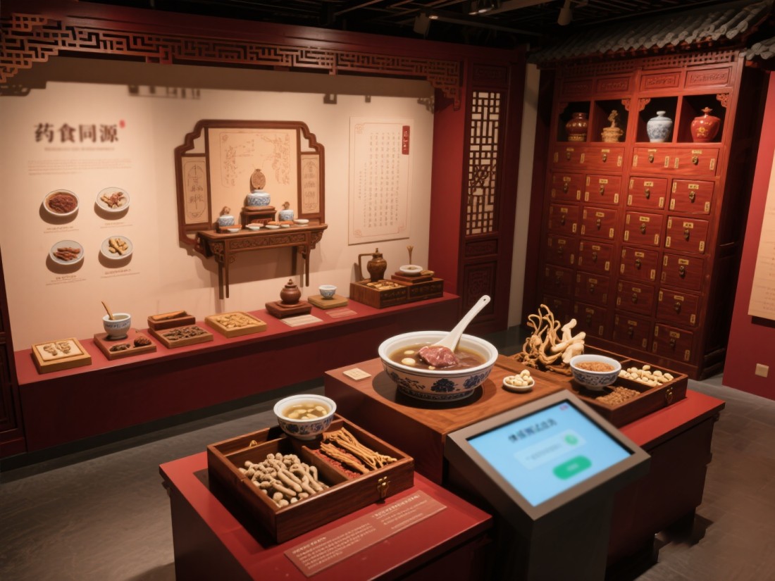 中醫(yī)藥展示館，中醫(yī)文化展廳