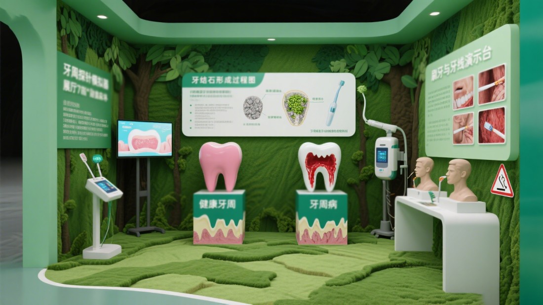 口腔科普館，口腔健康教育基地
