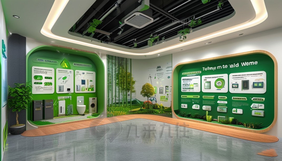 自然展館，垃圾分類展館