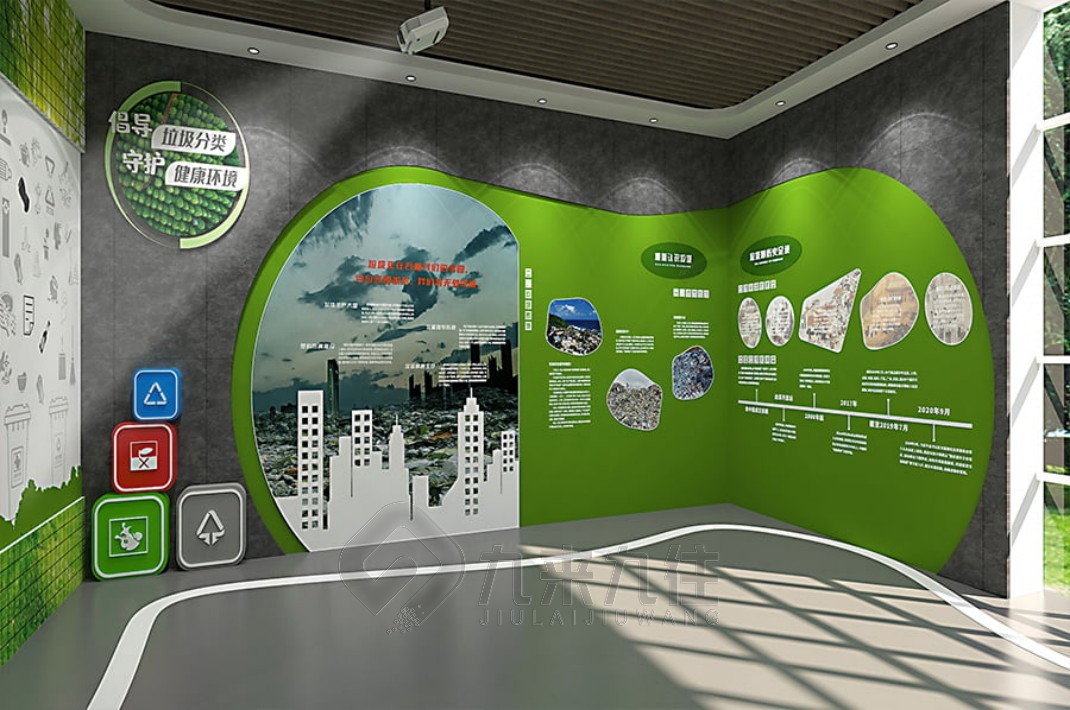 垃圾分類展示館，環(huán)保科普展廳