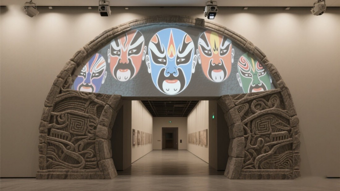 非遺展廳設(shè)計，非遺展示館