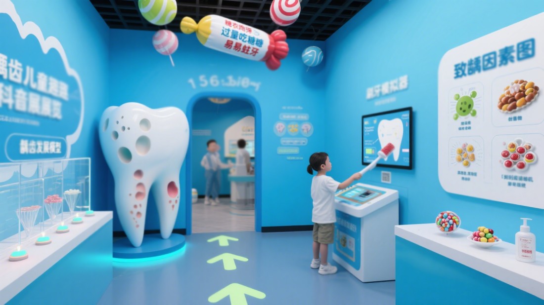 口腔科普展館設(shè)計，口腔健康教育基地
