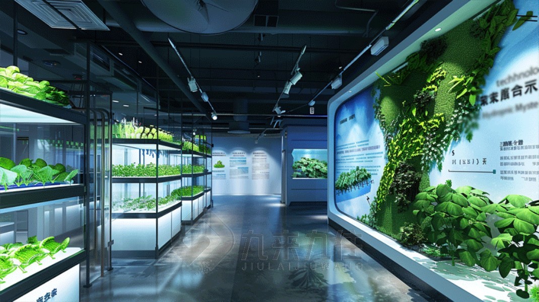 智慧農(nóng)業(yè)展廳設(shè)計(jì)，農(nóng)業(yè)展館