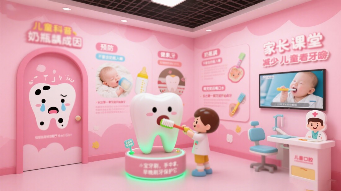 口腔展館，口腔健康教育基地