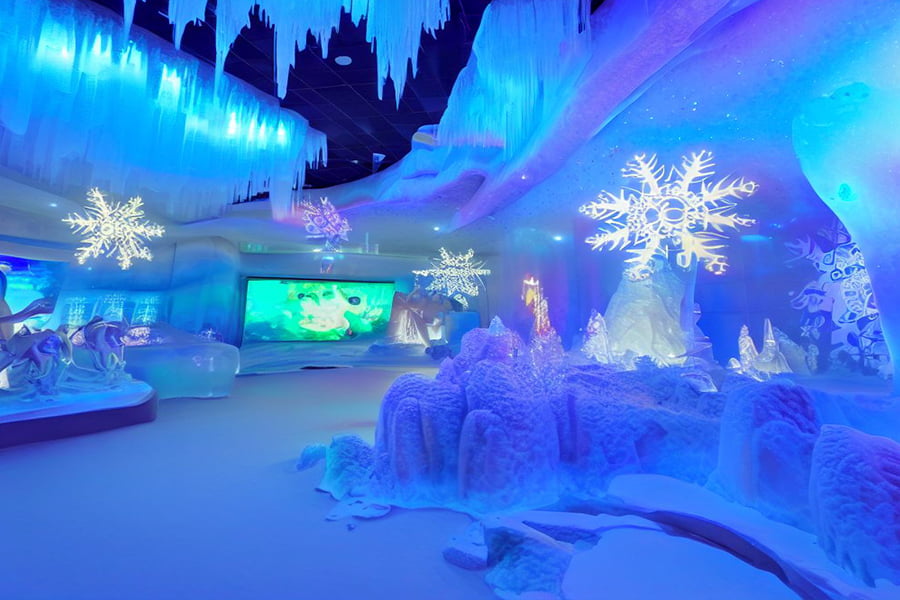 博物館，自然展廳效果圖