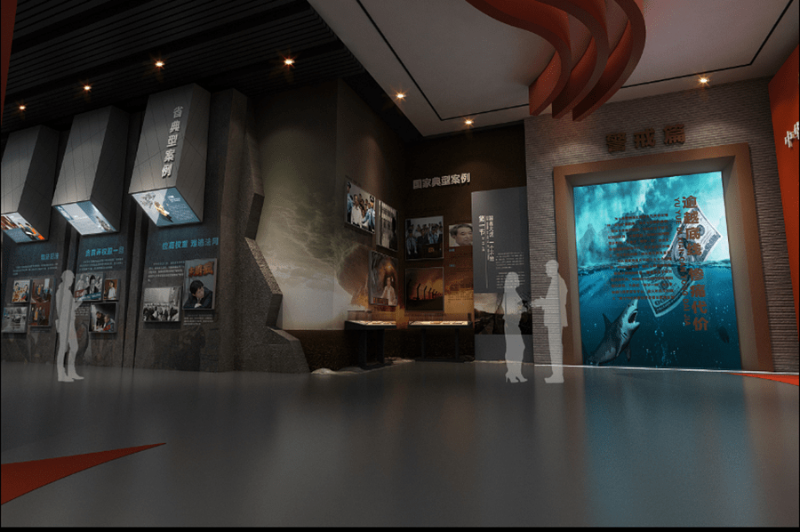 黨風廉政教育基地展廳效果圖